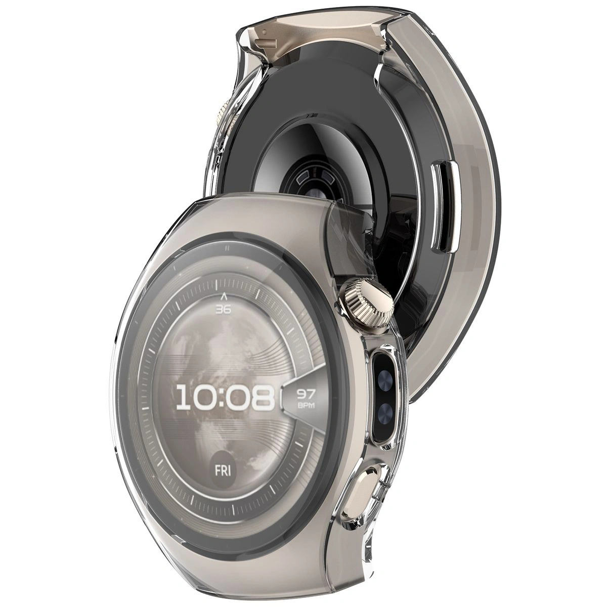 Front oraz przód etui Bizon Case Watch Felipe dla Huawei Watch 5 46mm